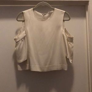 Club Monaco white blouse